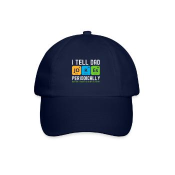 Je raconte des blagues de papa périodiquement élément vintage - Casquette classique - bleu/bleu - Devant