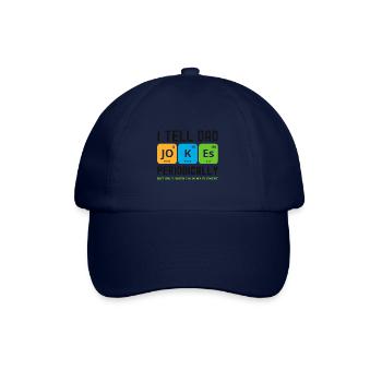 Je raconte des blagues de papa périodiquement élément vintage - Casquette classique - bleu/bleu - Devant