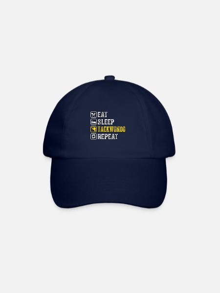 Taekwondo - Baseballcap - blauw/blauw