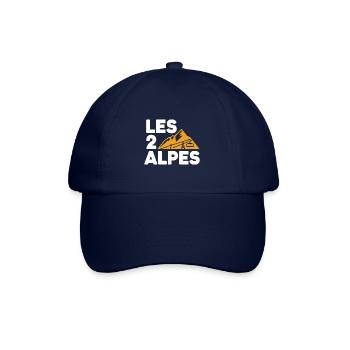Les 2 Alpes - Casquette classique - bleu/bleu - Devant