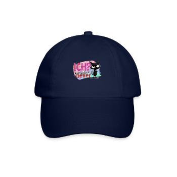 ich sarkastisch never sakastischer Spruch Humor - Baseballkappe - Blau/Blau - Vorne