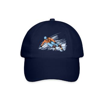 Skiing - Casquette classique - bleu/bleu - Devant