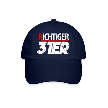 Richtiger 31er Verräter Paragraph 31 Geschenk - Baseballkappe - Blau/Blau - Vorne