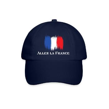 Allez la France - Casquette classique - bleu/bleu - Devant