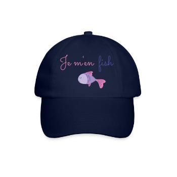 fishe - Casquette classique - bleu/bleu - Devant
