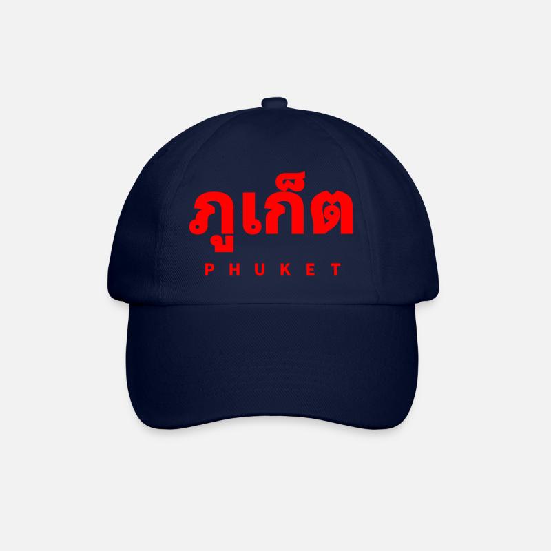PHUKET THAILAND - THAI SPRACHE - Baseballkappe - Blau/Blau