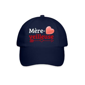 Mère-veilleuse - Casquette classique - bleu/bleu - Devant