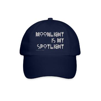 Moonlight is my Spotlight - Boho Design - Baseball Cap - blue/blue - Front
