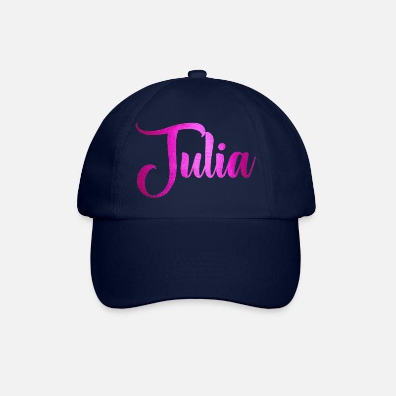 Julia - Baseballkappe - Blau/Blau