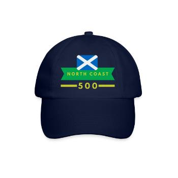 north coast 500 scotland - Baseball Cap - blue/blue - Front