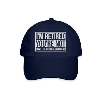 have fun at work - Baseball Cap - blue/blue - Front