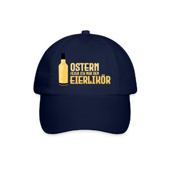 Ostern Eierlikör Feiern - Baseballkappe - Blau/Blau - Vorne