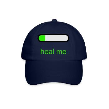Heal Me - Baseball Cap - blue/blue - Front