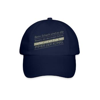 Funny Farmer Sayings - Baseball Cap - blue/blue - Front