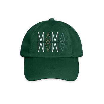 Maman - Casquette classique - vert bouteille - Devant