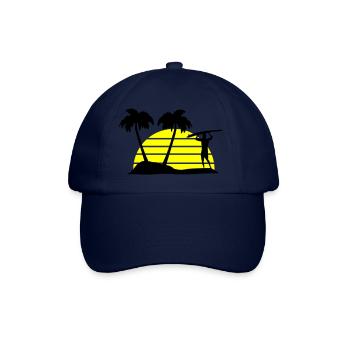surfing - Baseballkappe - Blau/Blau - Vorne