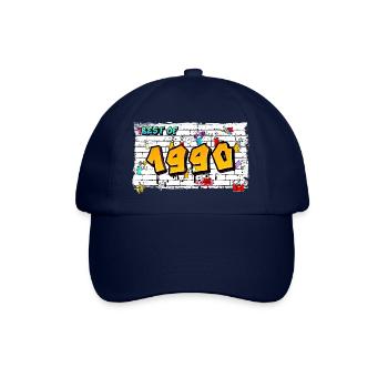 Best of 1990 Graffiti – 35 Years of 90s Vibes - Baseball Cap - blue/blue - Front