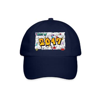 Street Pulse 2017 Graffiti – 8 Years of Rebel - Baseball Cap - blue/blue - Front