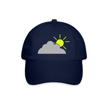 Lightly clouded - Baseballkappe - Blau/Blau - Vorne
