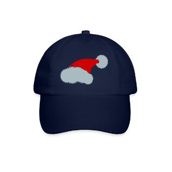 Noël - Père Noël - Papa - Casquette classique - bleu/bleu - Devant