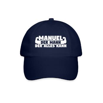 Manuel Der Mann Der Alles kann - Baseballkappe - Blau/Blau - Vorne