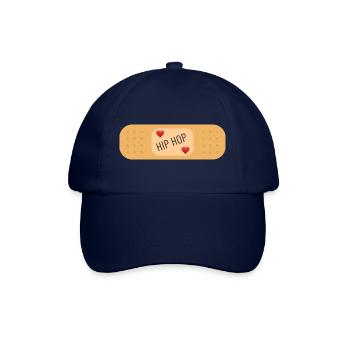 Hip hop Tanz Musik - Baseballkappe - Blau/Blau - Vorne