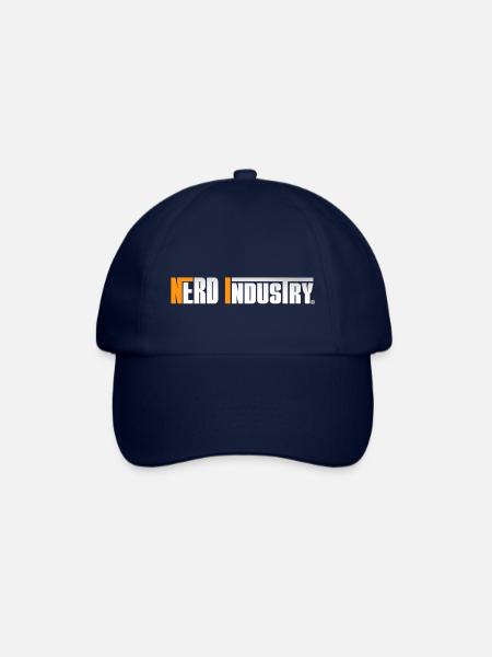 BANIERE NERD INDUSTRY TRANPARENT - Baseball Cap - blue/blue