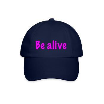 Be alive 2 - Baseball Cap - blue/blue - Front