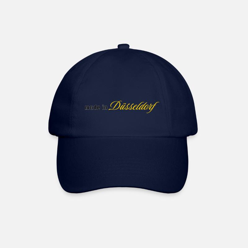 made in Düsseldorf - Baseballkappe - Blau/Blau