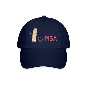 Pisa Passion : un style qui va conquérir votre cœur ! Cadeau - Casquette classique - bleu/bleu - Devant