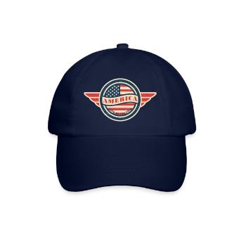 America Land Of The Free - Baseball Cap - blue/blue - Front