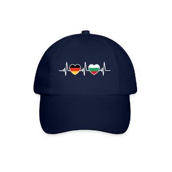 Germany and Bulgaria Bulgarian - Baseball Cap - blue/blue - Front