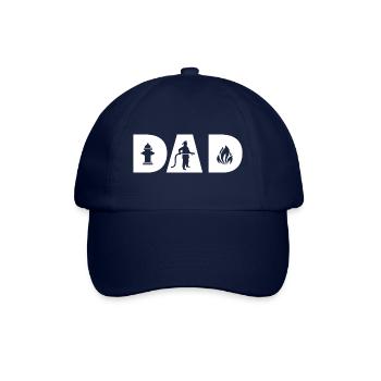 Pompier Père Papa - Casquette classique - bleu/bleu - Devant