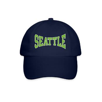 Seattle - Baseball Cap - blue/blue - Front