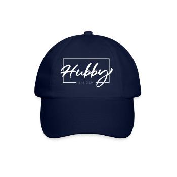 Hubby EST 2025 - Pour le mari de l’année 2025 - Casquette classique - bleu/bleu - Devant