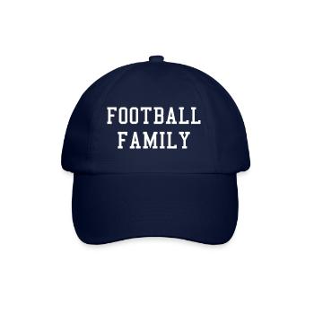 Famille du football - Casquette classique - bleu/bleu - Devant