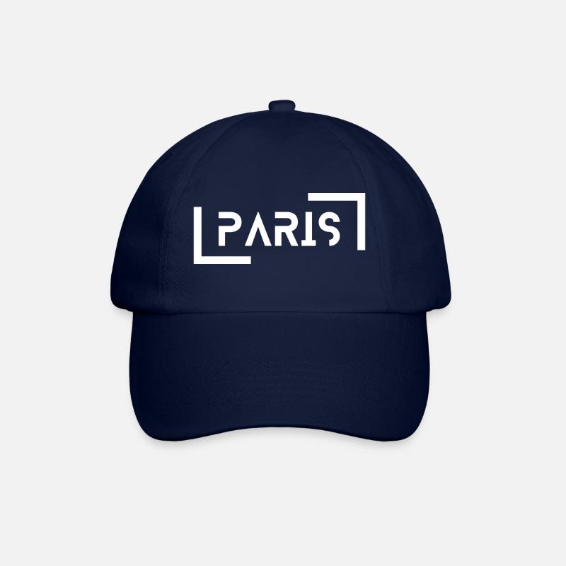 Paris - Baseballkappe - Blau/Blau