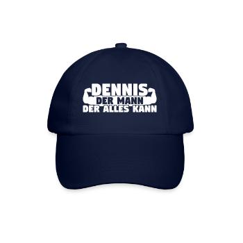 Dennis Der Mann Der Alles kann - Baseballkappe - Blau/Blau - Vorne