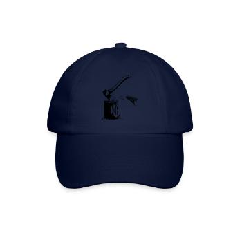 Axt & Brennholz - Baseballkappe - Blau/Blau - Vorne