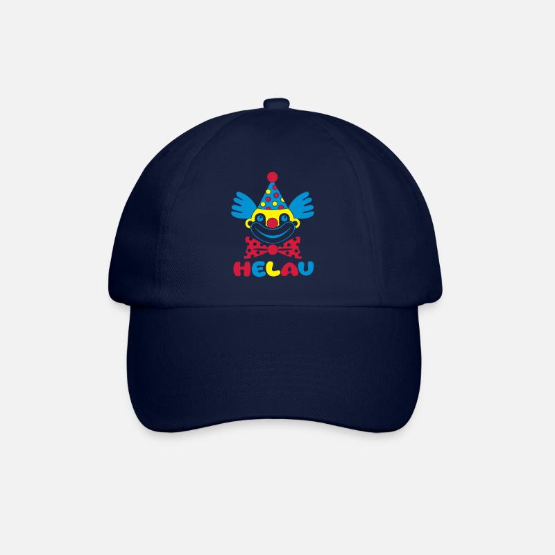pitre Carnival Carnival HELAU 1, 2 ou 3 couleurs - Casquette classique - bleu/bleu