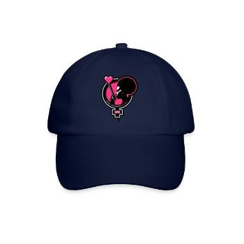 Girl-Power-Spirit-01-customizable - Casquette classique - bleu/bleu - Devant