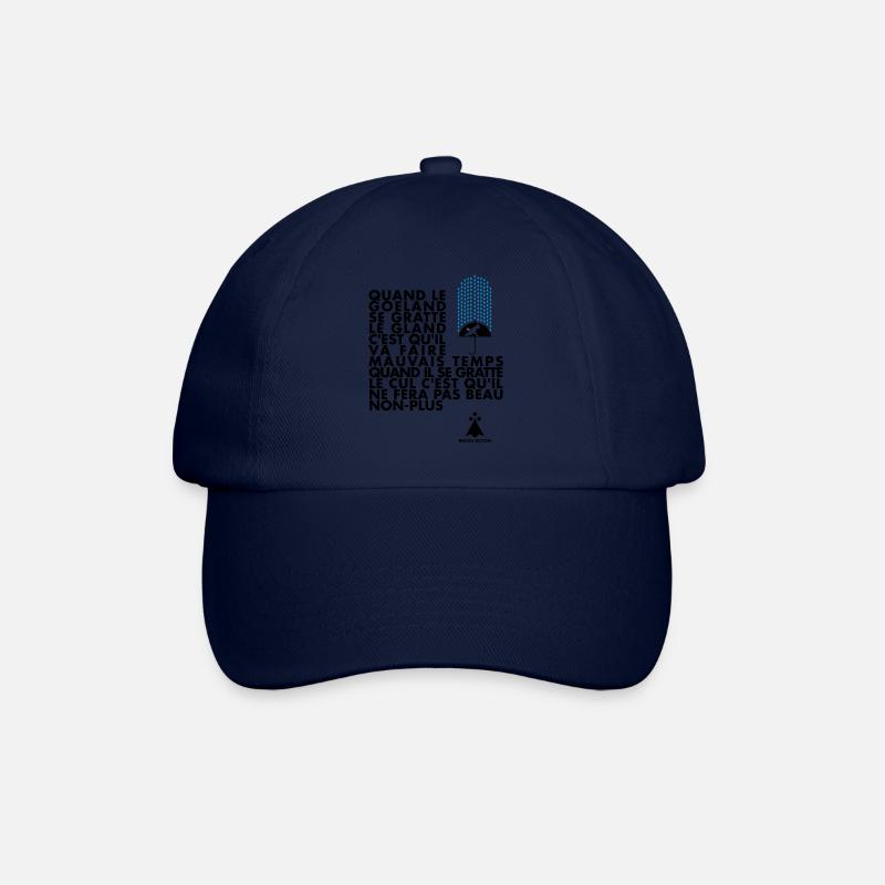 BREIZH GOELAND - Casquette classique - bleu/bleu