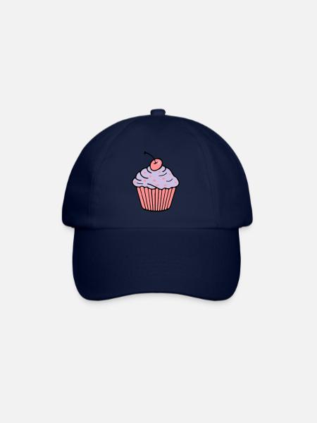 Cupcake - Baseball Cap - blue/blue