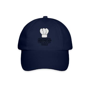je_suis_en_cuisine,message,citations - Casquette classique - bleu/bleu - Devant