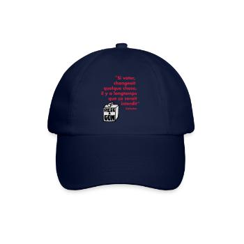 Politique - Casquette classique - bleu/bleu - Devant