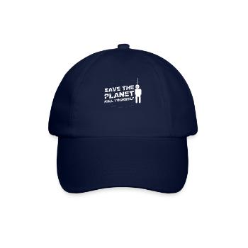 Save The Planet Kill Yourself TShirt Hangman - Casquette classique - bleu/bleu - Devant