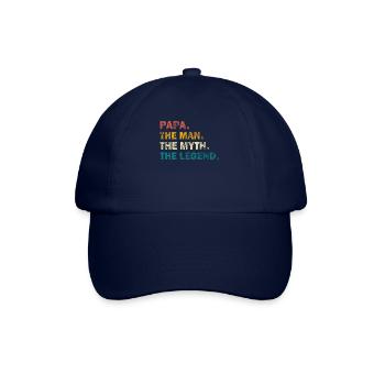 PAPA THE MAN THE MYTH THE LEGEND VINTAGE - Baseball Cap - blue/blue - Front