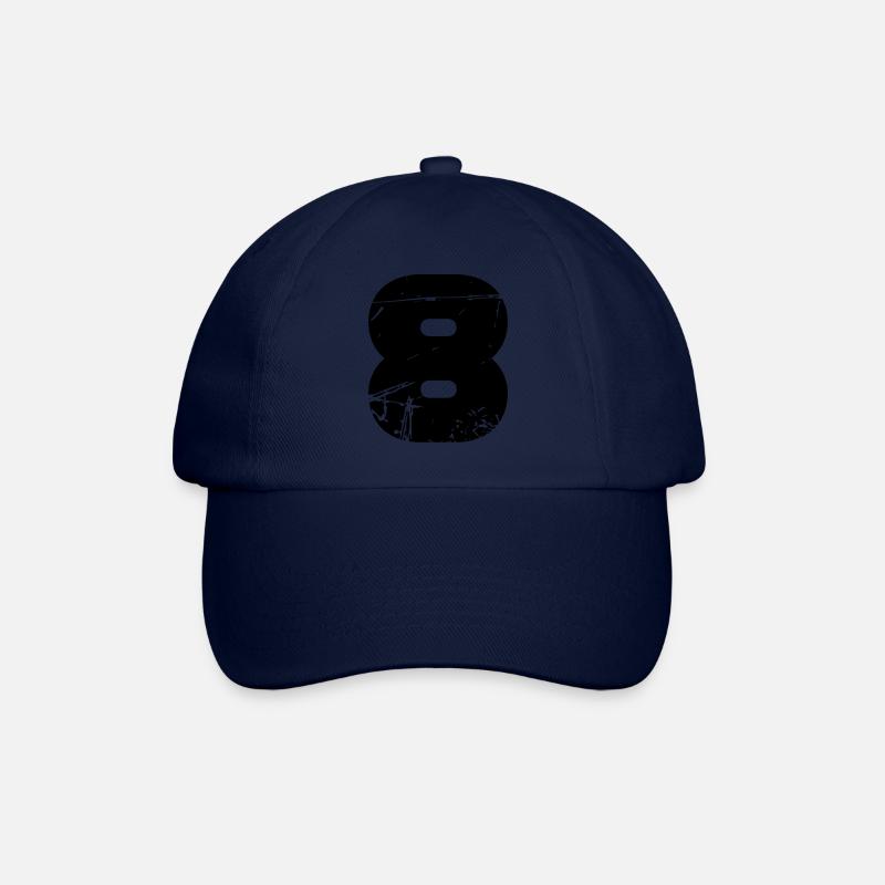 8 - Casquette classique - bleu/bleu