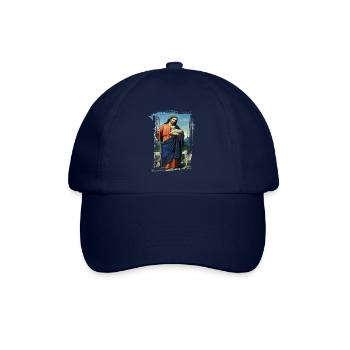 Jesus-Holy Mary Religion - Baseball Cap - blue/blue - Front