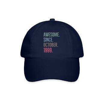 Awesome Since October 1999 - Baseball Cap - blue/blue - Front